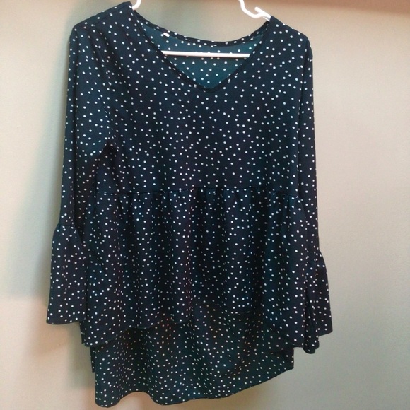 Green long sleeve top - Picture 11 of 13